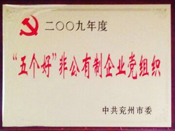 “五個(gè)好”非公有制企業(yè)黨組織